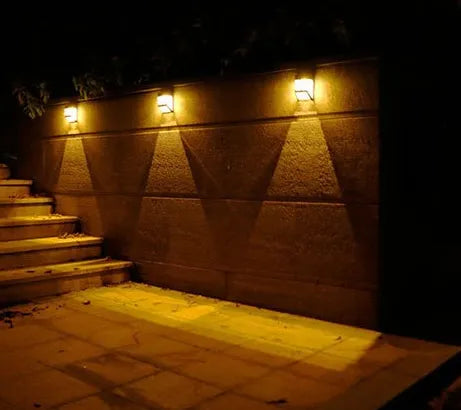 Solar Wandleuchte mit LED – Moderne Außenbeleuchtung für Garten & Terrasse