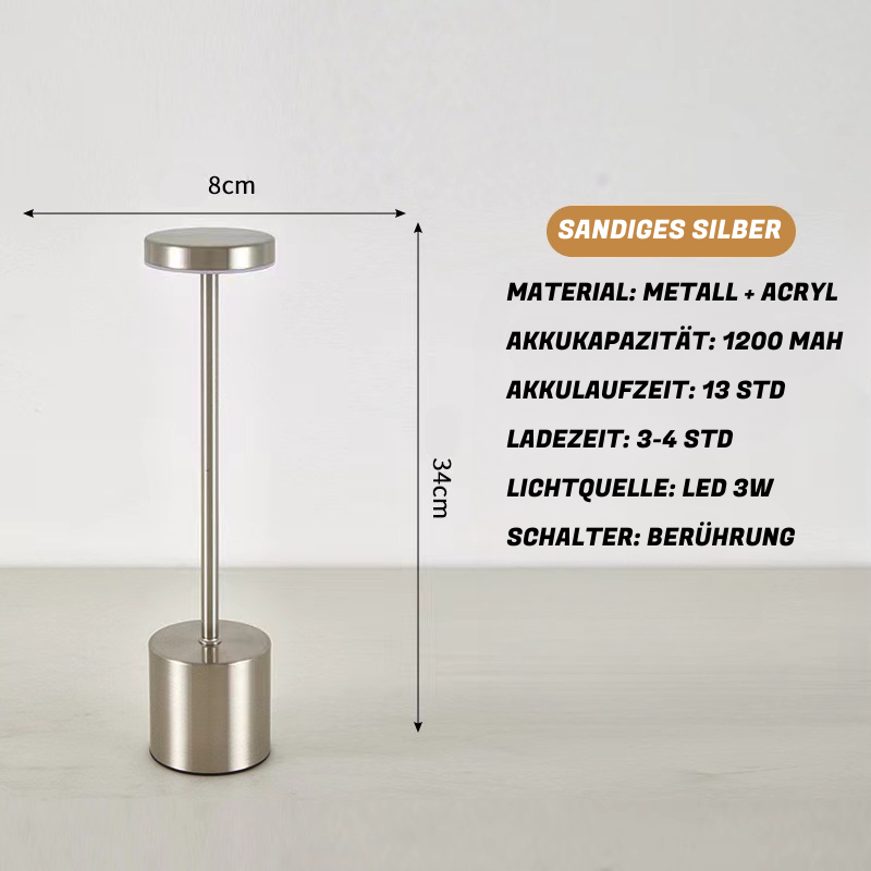 Kabellose LED Design Tischlampe