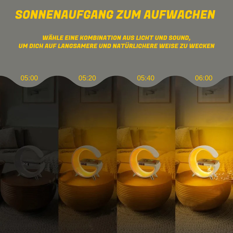 Relaxlight Wecker Bluetooth Lautsprecher Ambiente
