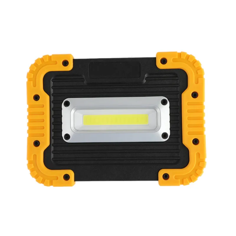 Wiederaufladbare LED Baustellenstrahler – Tragbare Arbeitsleuchte mit USB u