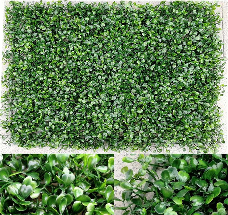 Grüne Pflanzenwand-Matte | Künstliche Wanddeko Outdoor in A | BEST-AMBIENCE