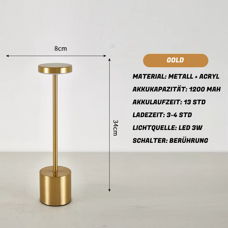 Kabellose LED Design Tischlampe