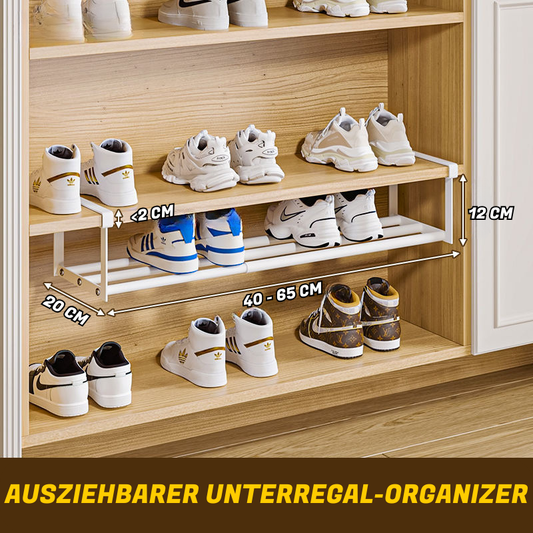 Ausziehbarer Unterregal-Organizer für mehr Stauraum - Detailansicht 2 | BEST-AMBIENCE