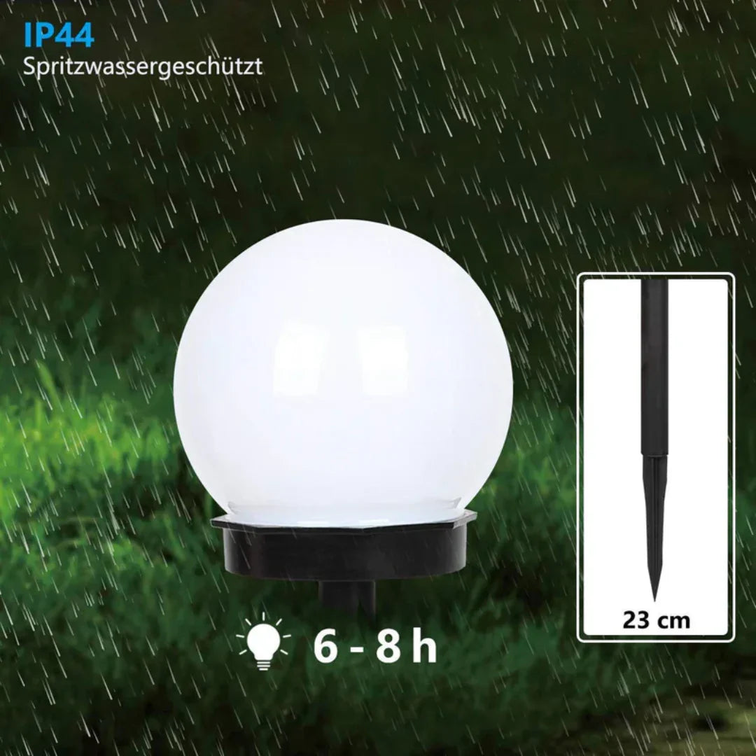 LED Solarleuchten 3er Set – Wetterfeste Gartenbeleuchtung mit Solarbetrieb