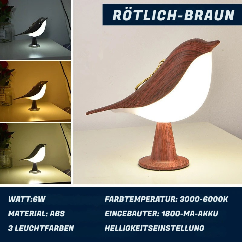 Vogel Touch Nachtlicht mit Aromafunktion und LED