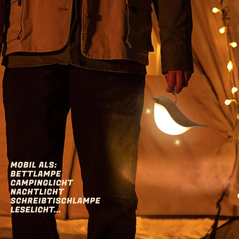 Vogel Touch Nachtlicht mit Aromafunktion und LED