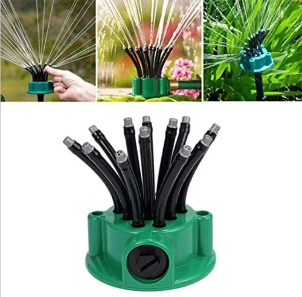 360 Grad Garten Automatische Multi Sprinkler Garten Rasen Sprinkler Dach Kühlung Sprinkler Bewässerung Sprinkler Gartenarbeit Werkzeuge Beispiele