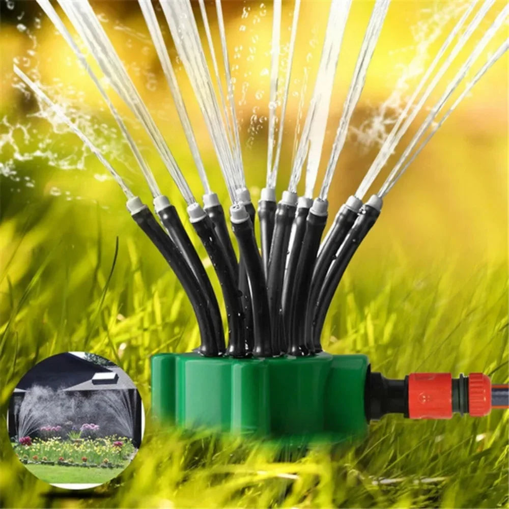 360 Grad Garten Automatische Multi Sprinkler Garten Rasen Sprinkler Dach Kühlung Sprinkler Bewässerung Sprinkler Gartenarbeit Werkzeuge Detail