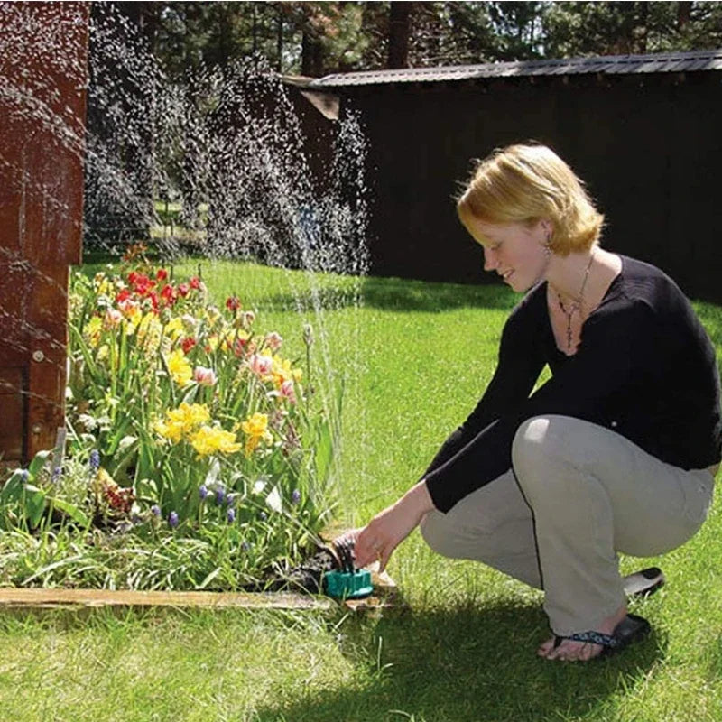 360 Grad Garten Automatische Multi Sprinkler Garten Rasen Sprinkler Dach Kühlung Sprinkler Bewässerung Sprinkler Gartenarbeit Werkzeuge Ecke