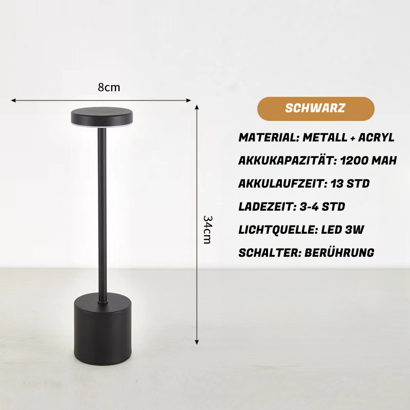 Kabellose LED Design Tischlampe