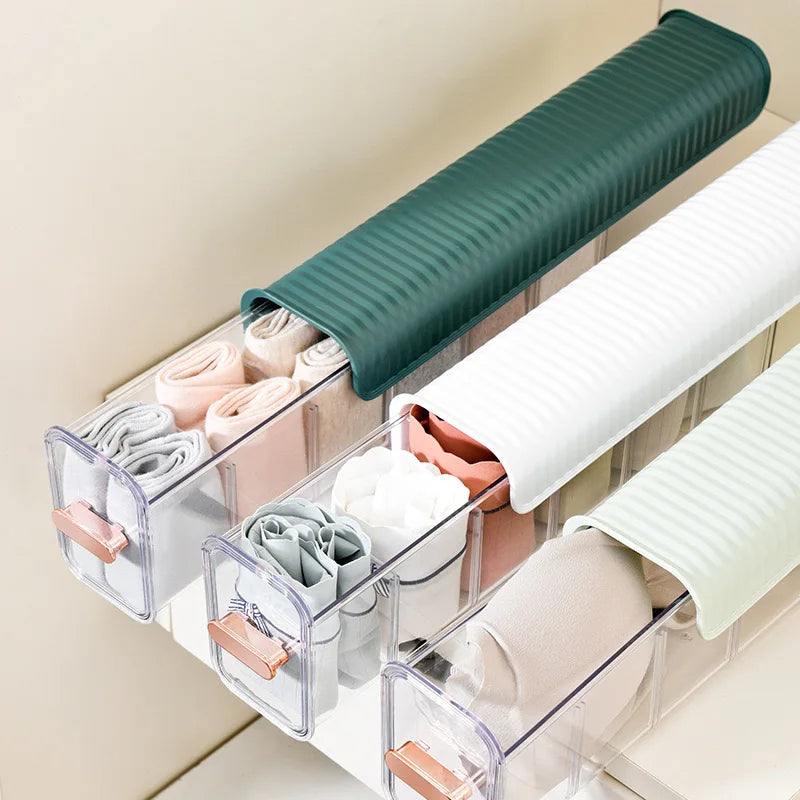 Wäsche-Organizer stylische Ordnung - Netzstrümpfe, Spitze, Maschenware
