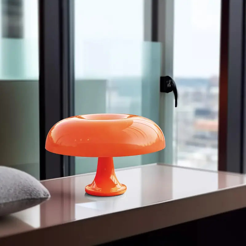 Kabellose LED Pilz-Tischlampe – Elegante Akku-Leuchte mit warmweißem Licht für Innen & Außen