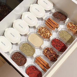 Gewürzboxen Set – Für mehr Ordnung, Aroma & Stil in Deiner Küche