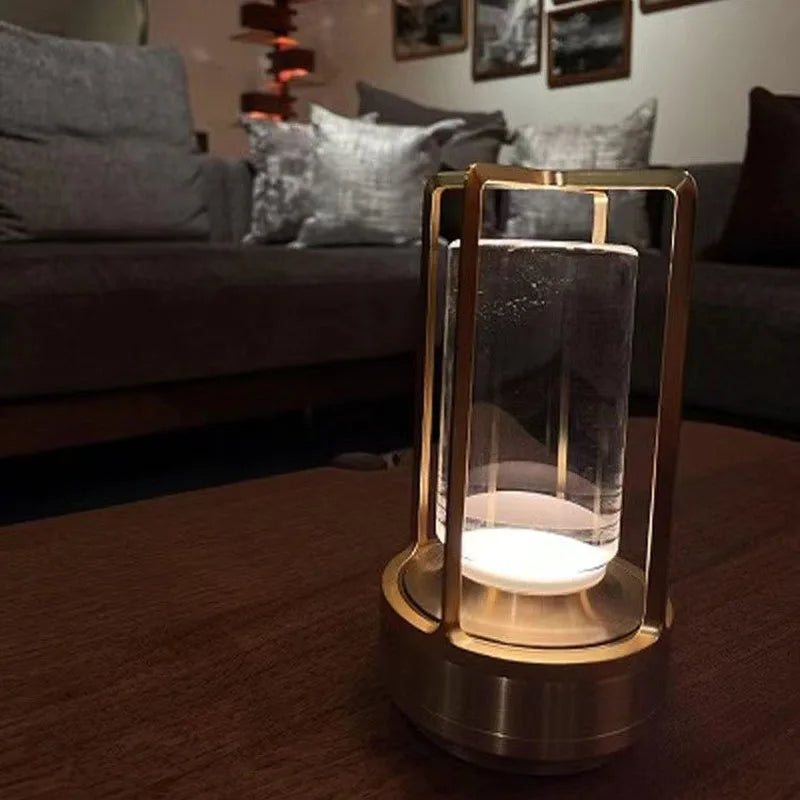 Retro LED Tischlampe Akku dimmbar Ambiente-Beleuchtung
