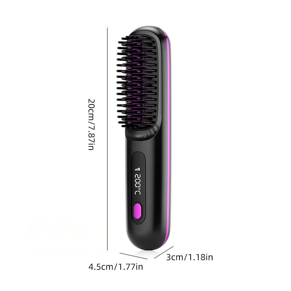 Hitzestyler 2-in-1 – glätten & formen, glänzendes Finish für schnelle Stylings