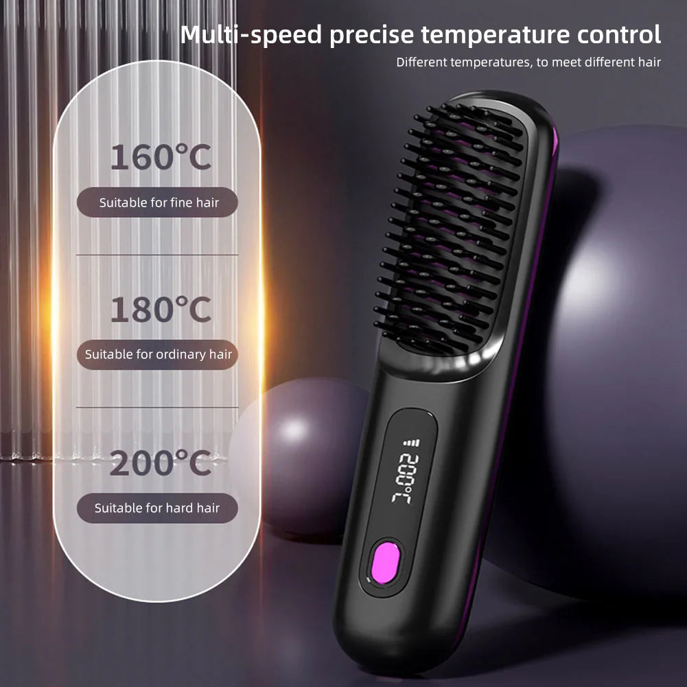 Hitzestyler 2-in-1 – glätten & formen, glänzendes Finish für schnelle Stylings