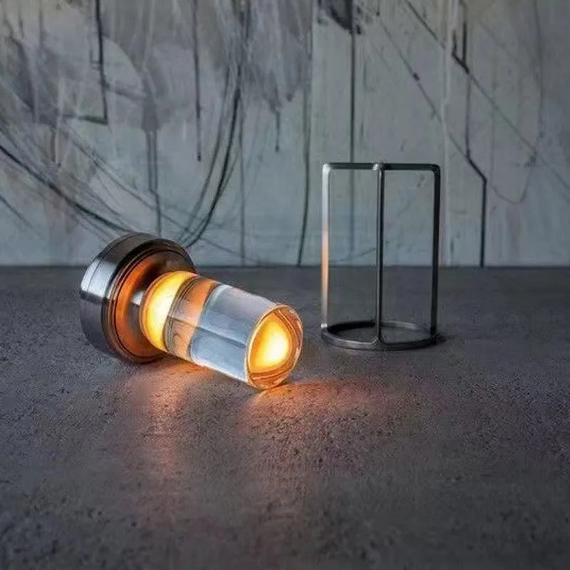 Retro LED Tischlampe Akku dimmbar Ambiente-Beleuchtung