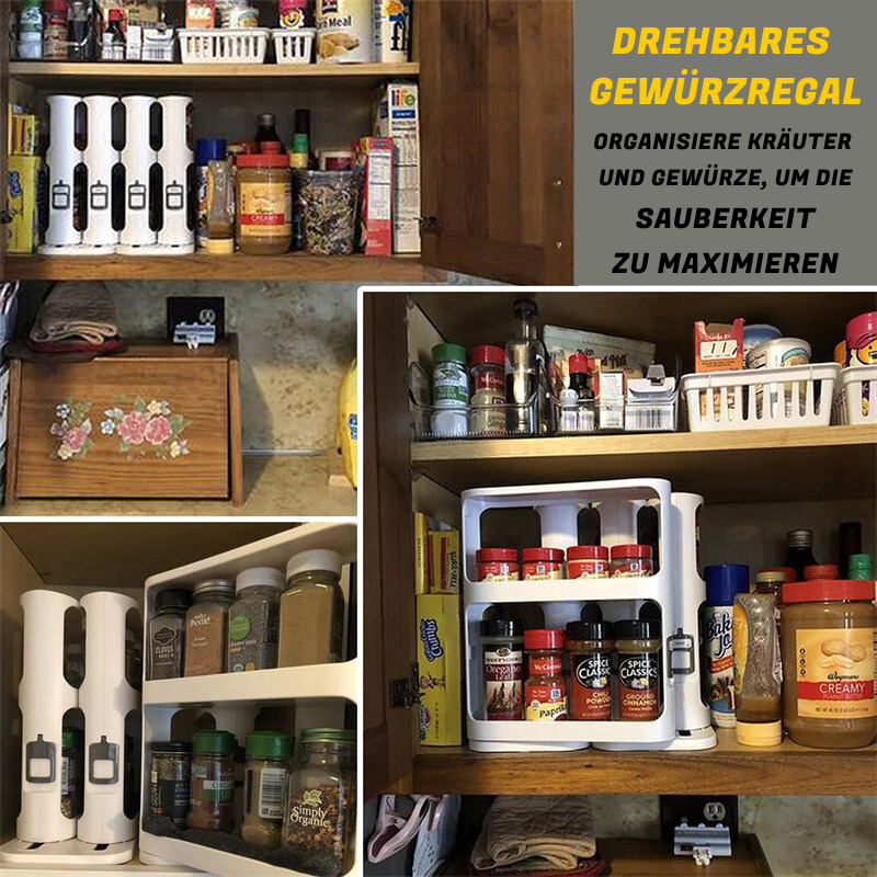 Lieblings-Gewürze-Organizer Ordnung im Schrank