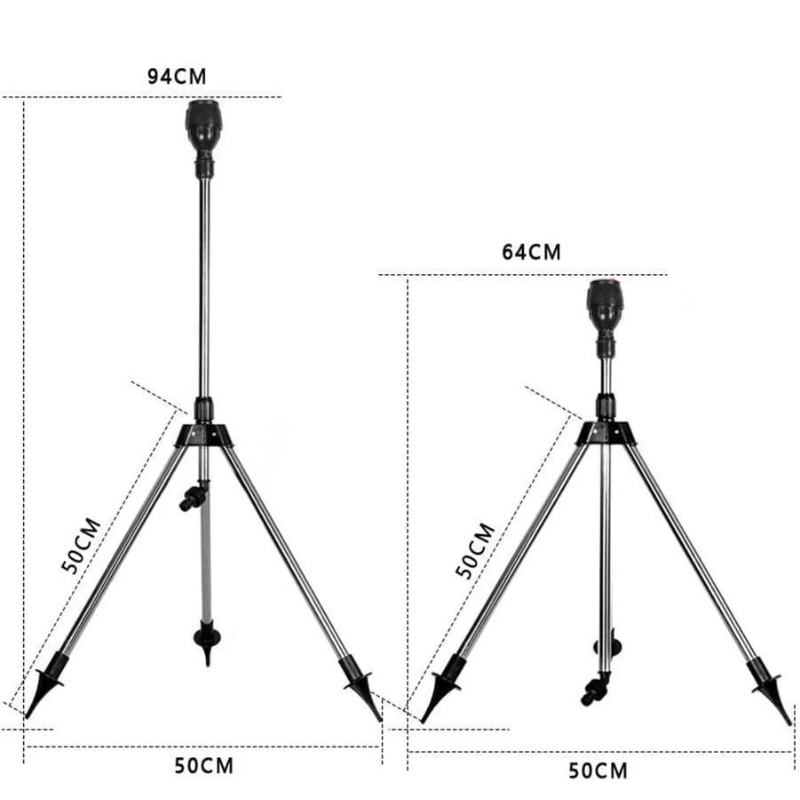Garten Rasensprenger Automatisch 360 Grad Drehung Outdoor Bewässerung Bewässerungssystem Für Rasenbewässerung Zubehör Maße