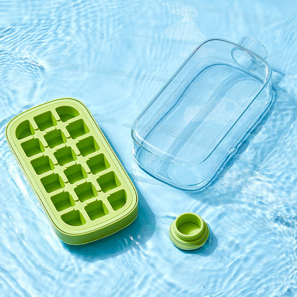 2-in-1 Eiswürfel-Flasche – Kühlende Trinkflasche mit Eiswürfelfunktion