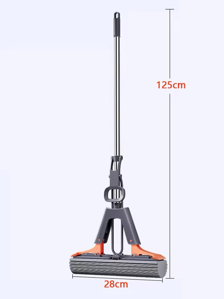 Flexibler Mini-Mopp mit 360° Drehkopf – Kompakt, saugstark & rückenschonend