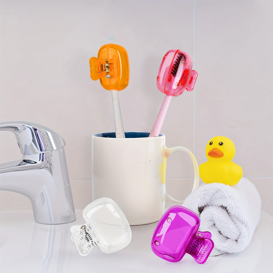 Zahnbürstenschutz 3er-Set – Hygienische Zahnbürstenabdeckungen für Reisen & Zuhause