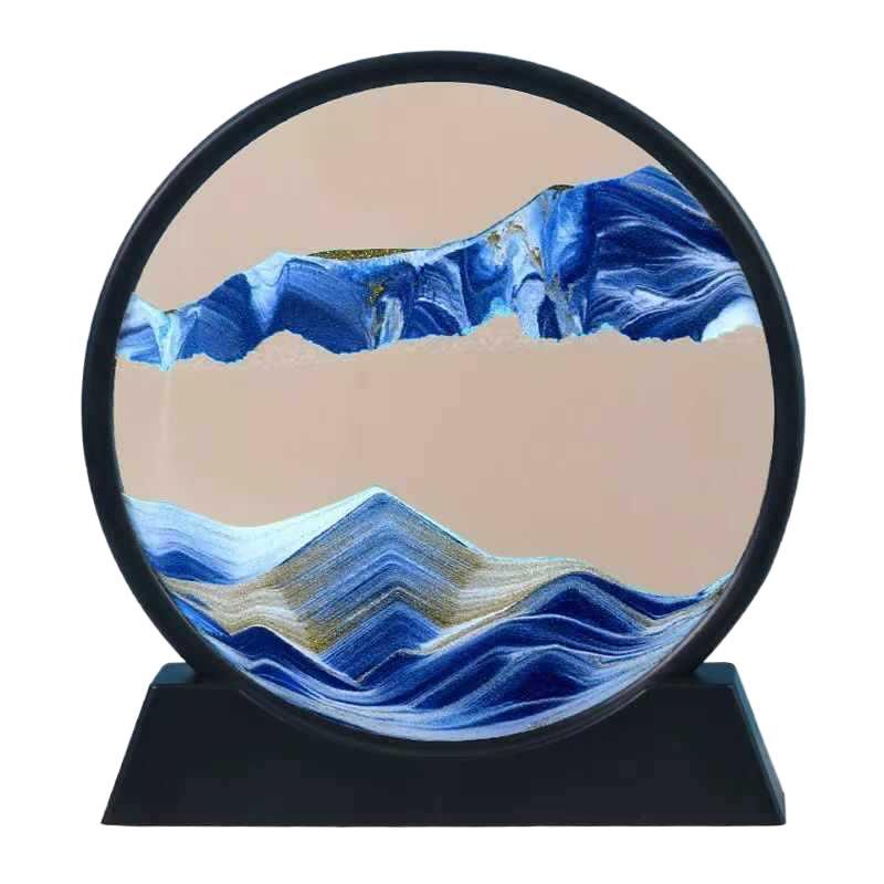 3D Sanduhr Quicksand - Dekoration mit modernem Design