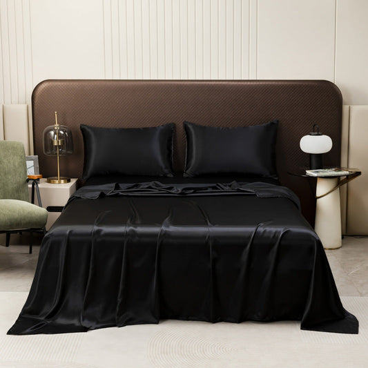 Satin Bettlaken kühlend – seidenweiches Schlafkomfort - Detailansicht 2 | BEST-AMBIENCE