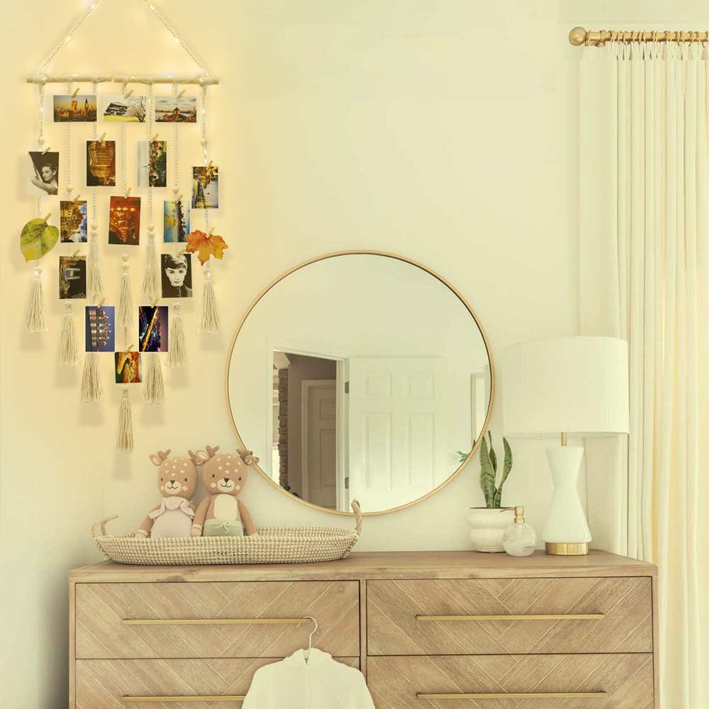 Boho LED-Fotowand
