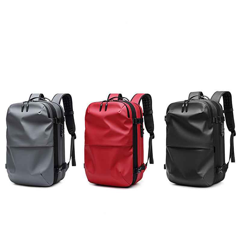 Kompakter Vakuum Rucksack perfekt für Reisen