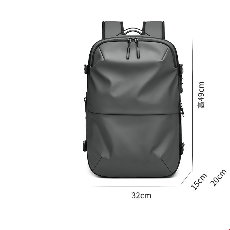 Kompakter Vakuum Rucksack perfekt für Reisen