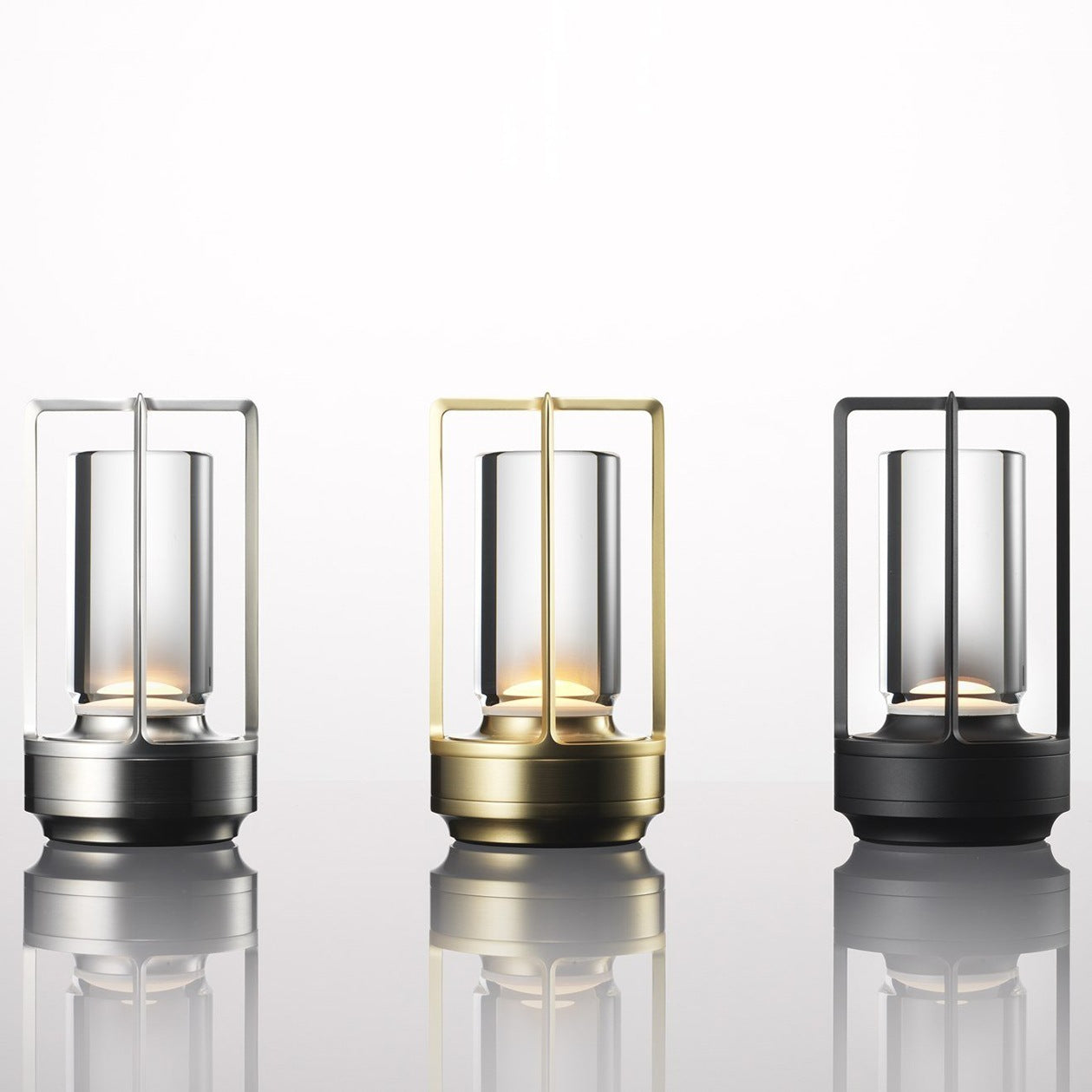 Retro LED Tischlampe Akku dimmbar Ambiente-Beleuchtung