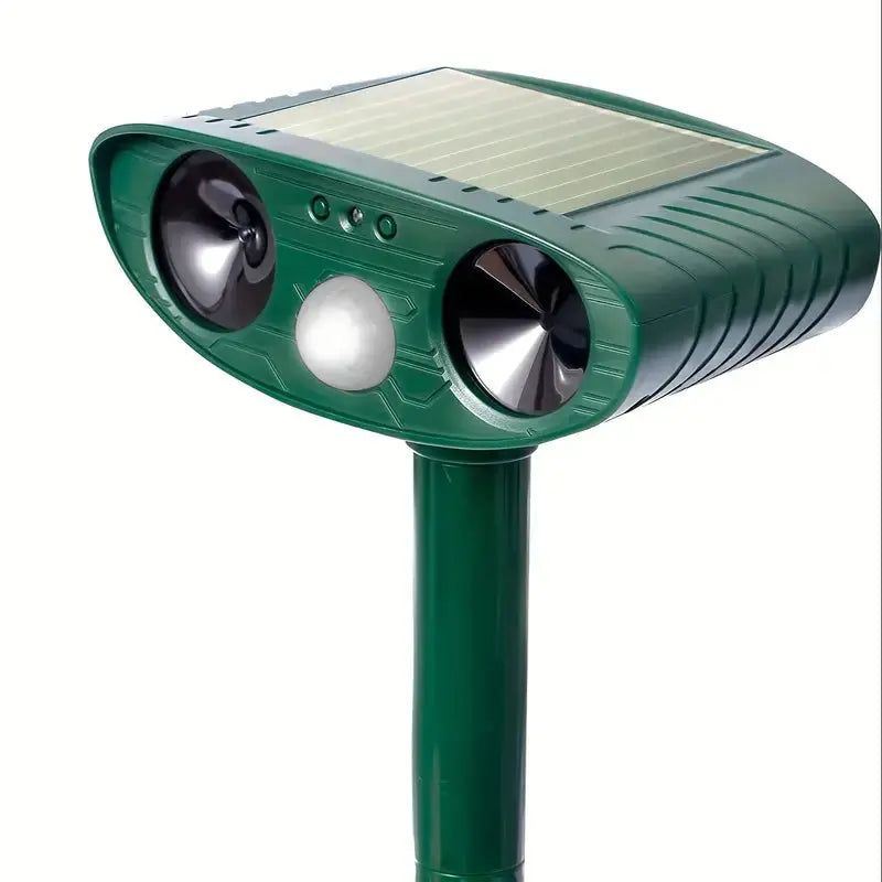 Solarbetriebener Ultraschall Tiervertreiber
