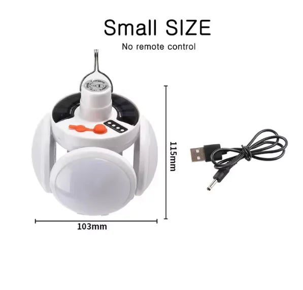 Solar Outdoor & Camping Lampe – handlich, robust & vielseitig für Garten und Zelt