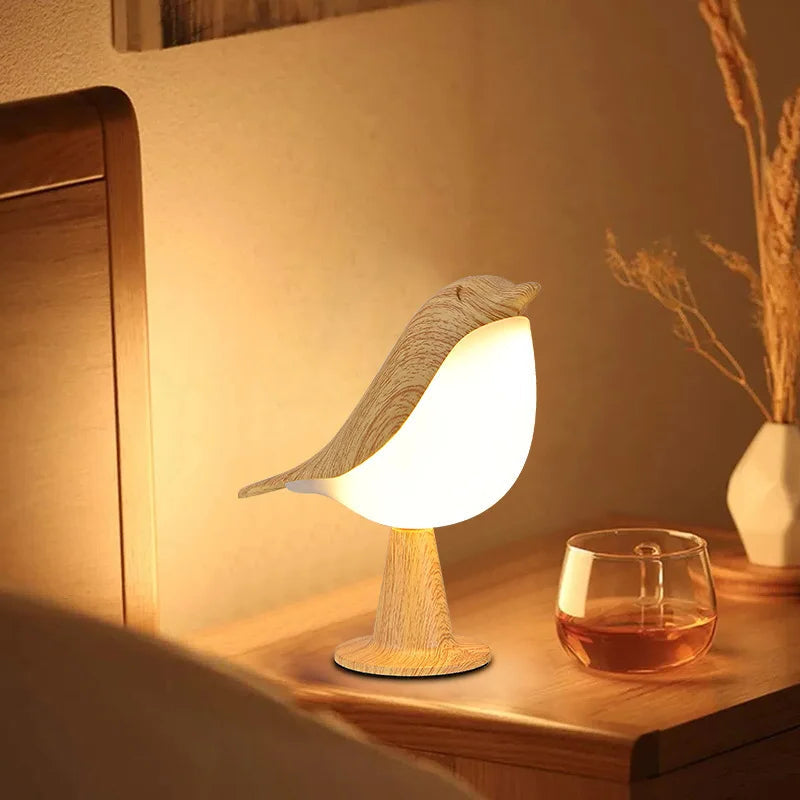 Vogel Touch Nachtlicht mit Aromafunktion und LED