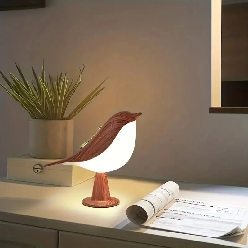 Vogel Touch Nachtlicht mit Aromafunktion und LED