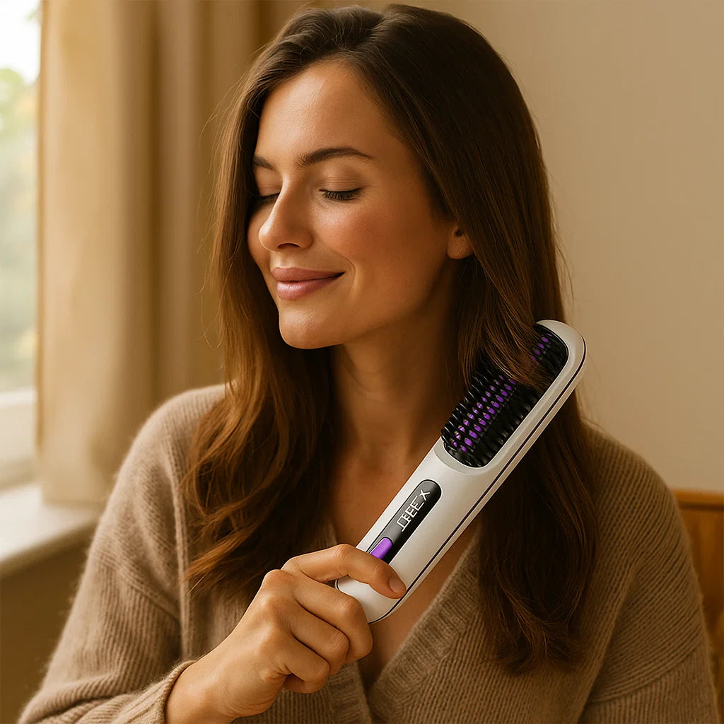 Hitzestyler 2-in-1 – glätten & formen, glänzendes Finish für schnelle Stylings