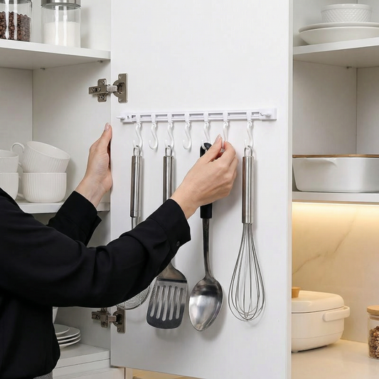 Hakenleiste selbstklebend – 2er Set, kein Bohren nötig - Detailansicht 2 | BEST-AMBIENCE