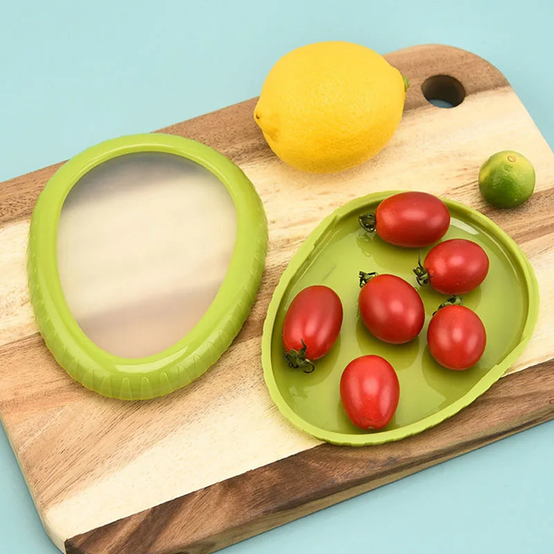 Wiederverwendbare Silikon Frische Behälter für Obst und Gemüse