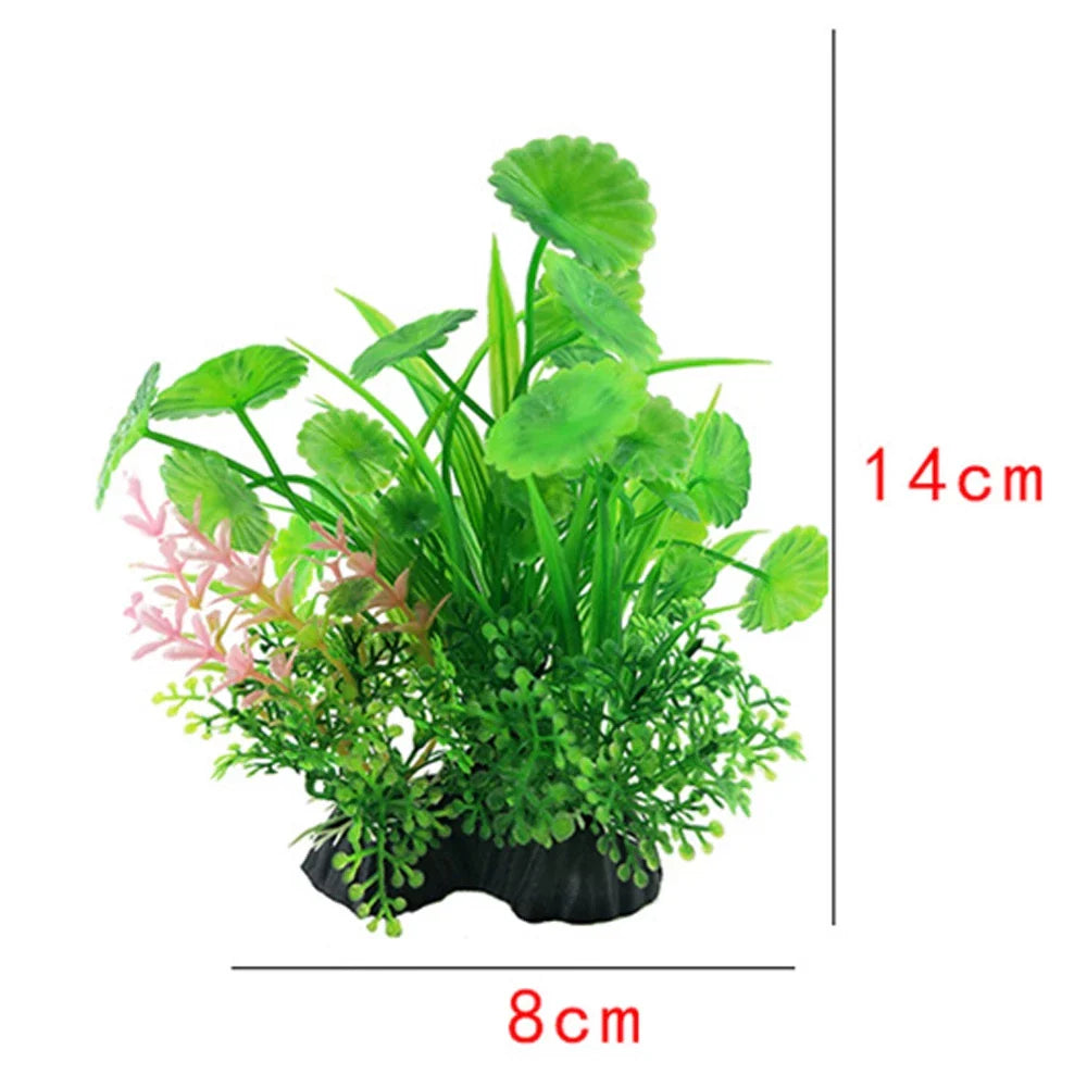 Aquarium Kunstpflanzen Set – Realistische Deko bunt – Detailansicht 5 | BEST-AMBIENCE