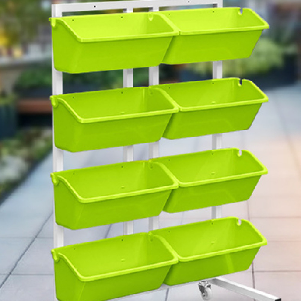 Vertikaler Pflanzbeutel 8 Taschen Wandhängendes Regal - Detailansicht 7 | BEST-AMBIENCE