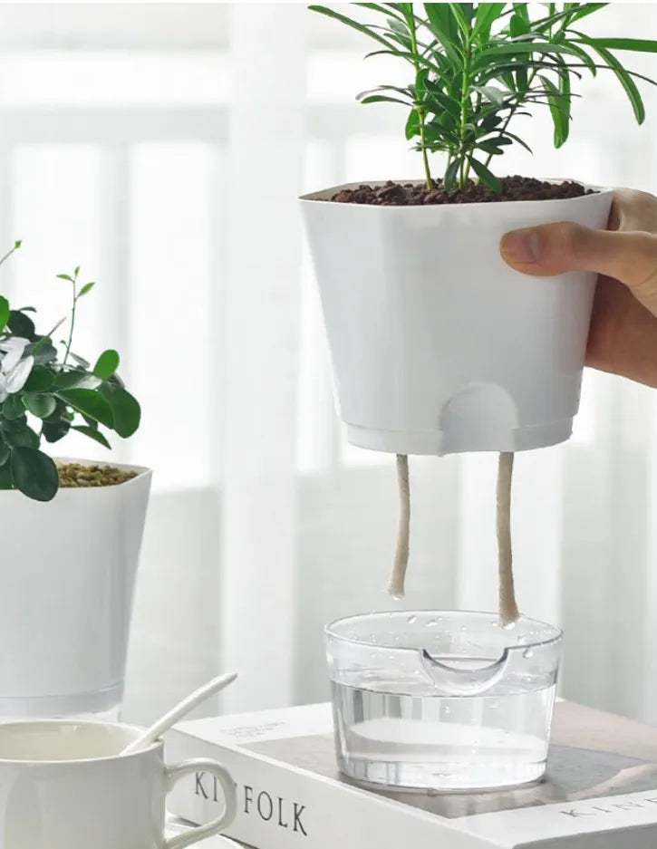 Selbstbewässernder Blumentopf mit Wasserreservoir – Detailansicht 3 | BEST-AMBIENCE