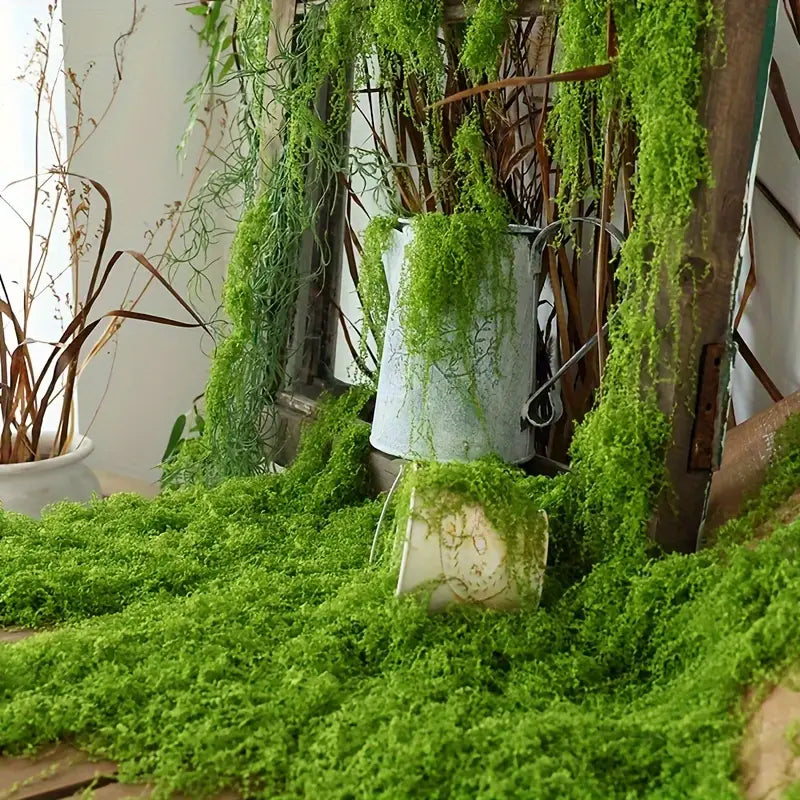 Kunstmoos Deko – Moos & Blumen für Floristik & Garten – Detailansicht 5 | BEST-AMBIENCE