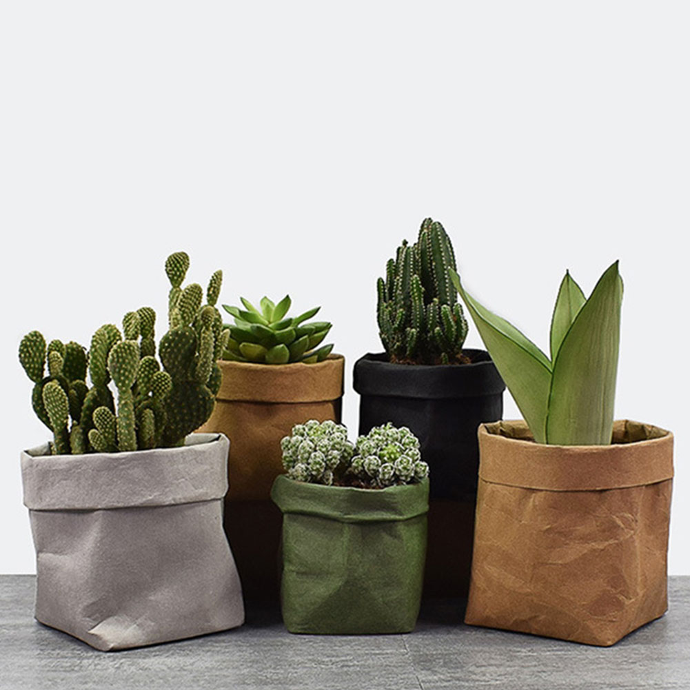 Papier-Pflanzgefäße Modern – Stylische Deko für Garten - Garten & Outdoor | BEST-AMBIENCE