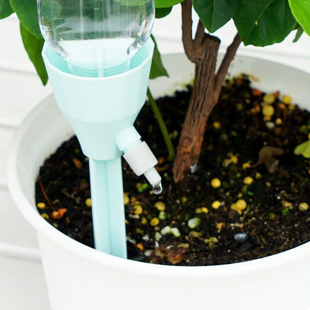 Tropfbewässerer mit Flaschenanschluss – automatisch – Garten & Outdoor | BEST-AMBIENCE