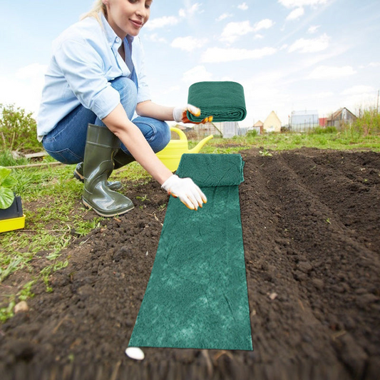 Rasenmatte biologisch abbaubar – einfacher Rasenanbau – Garten & Outdoor | BEST-AMBIENCE