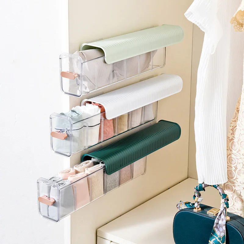 Wäsche-Organizer stylische Ordnung - Netzstrümpfe, Spitze, Maschenware