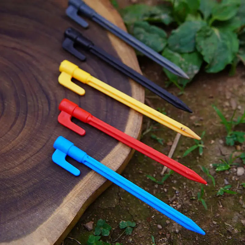 Camping Erdnägel mit Haken für Tarp & Plane – 10er Set – Detailansicht 5 | BEST-AMBIENCE