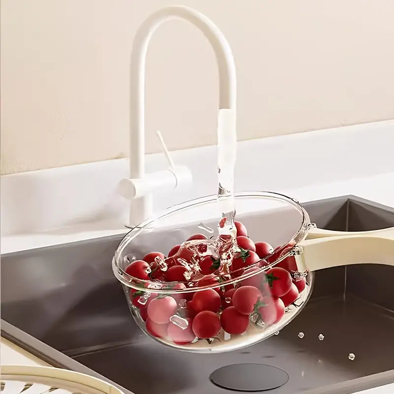 2in1 Frischehalter & Abtropfsieb – 2in1 Lösung für die Küche