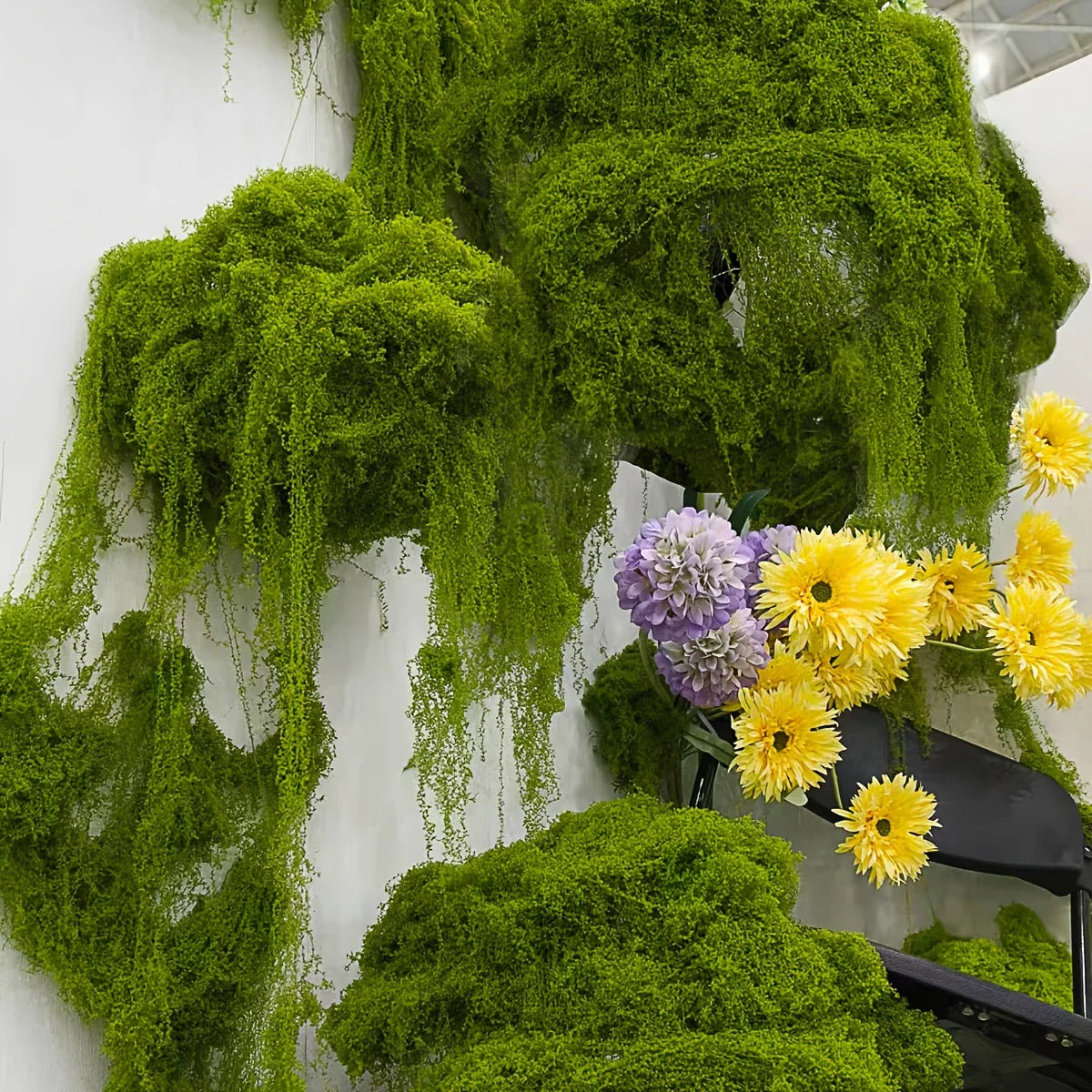 Kunstmoos Deko – Moos & Blumen für Floristik & Garten – Detailansicht 8 | BEST-AMBIENCE